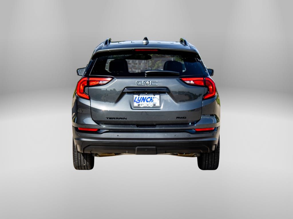 2019 GMC Terrain — rear three-quarter view