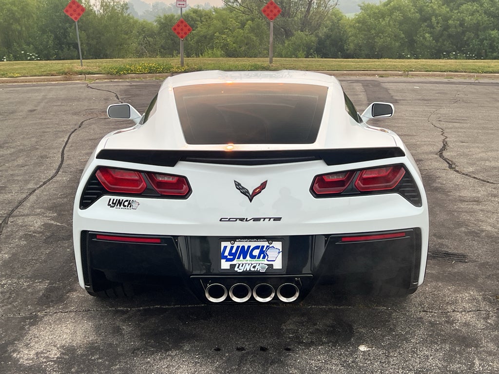 2019 Chevrolet Corvette Stingray — rear three-quarter view