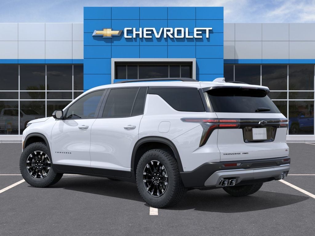 2026 Chevrolet Traverse — rear three-quarter view