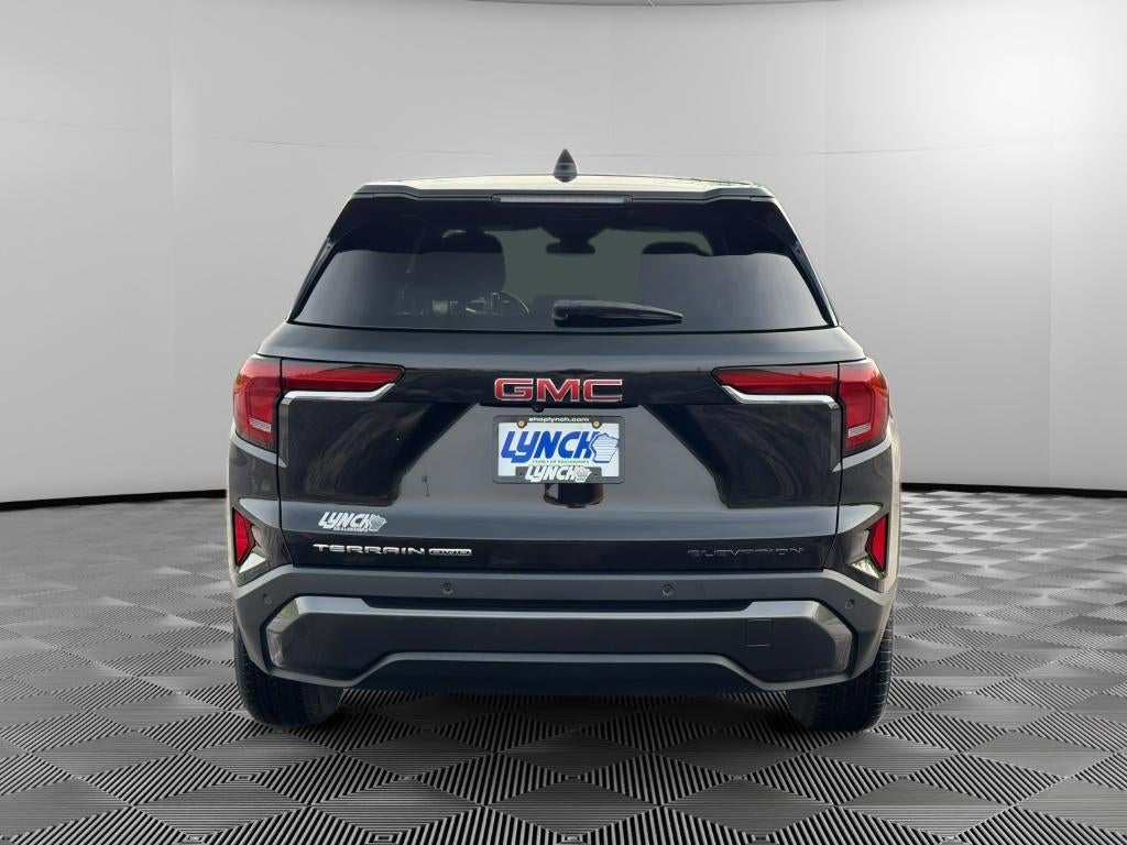 2025 GMC Terrain — rear three-quarter view