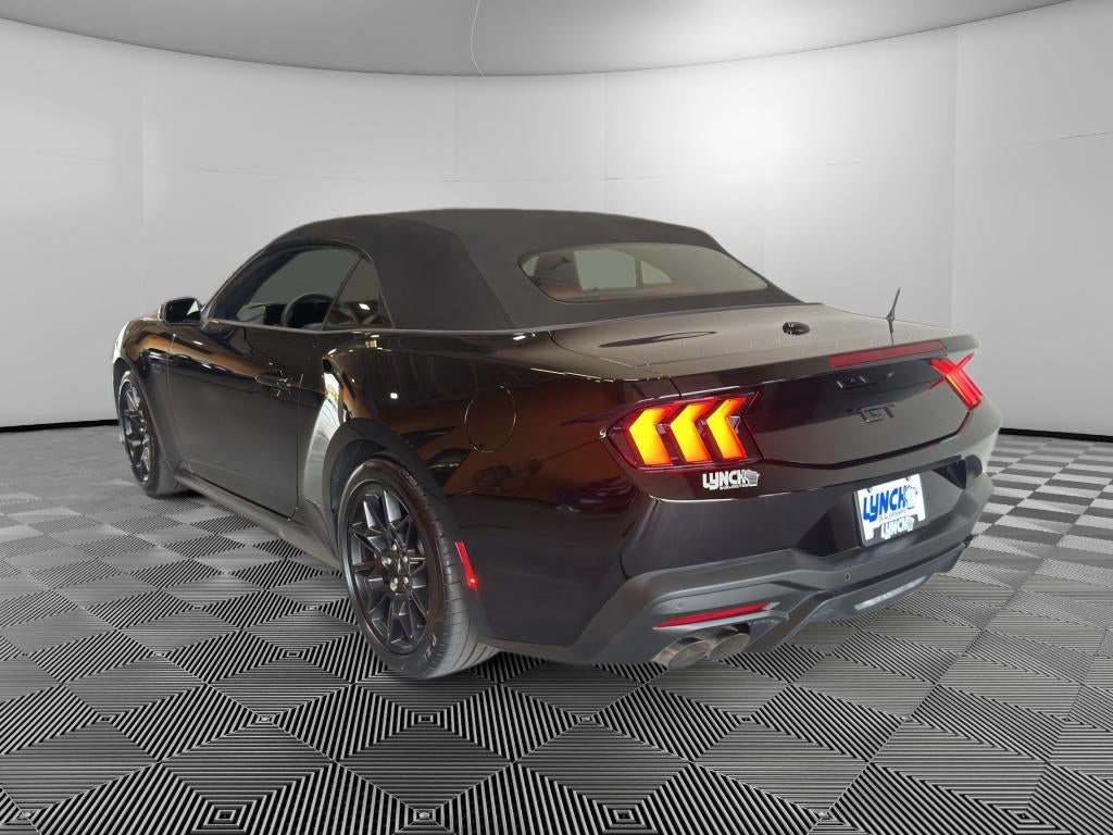 2025 Ford Mustang — rear three-quarter view