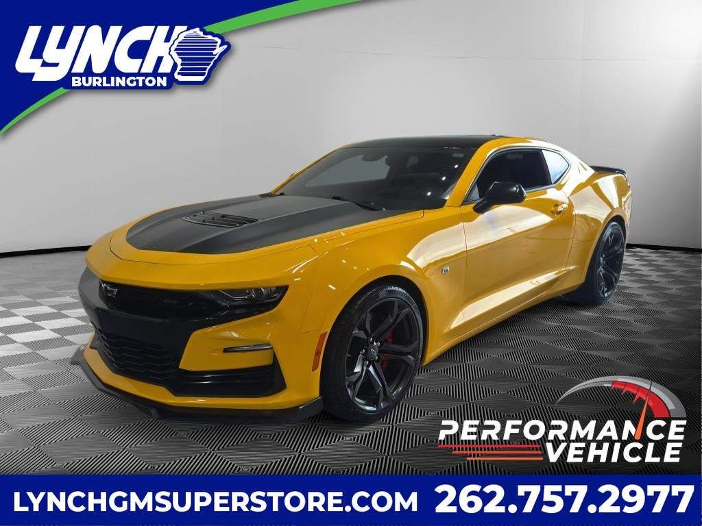 2023 Chevrolet Camaro 2SS in Black — front three-quarter view