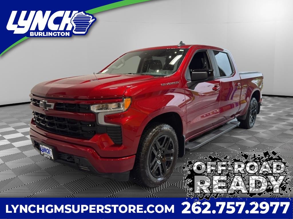 2024 Chevrolet Silverado 1500 RST in Radiant Red Tintcoat — front three-quarter view