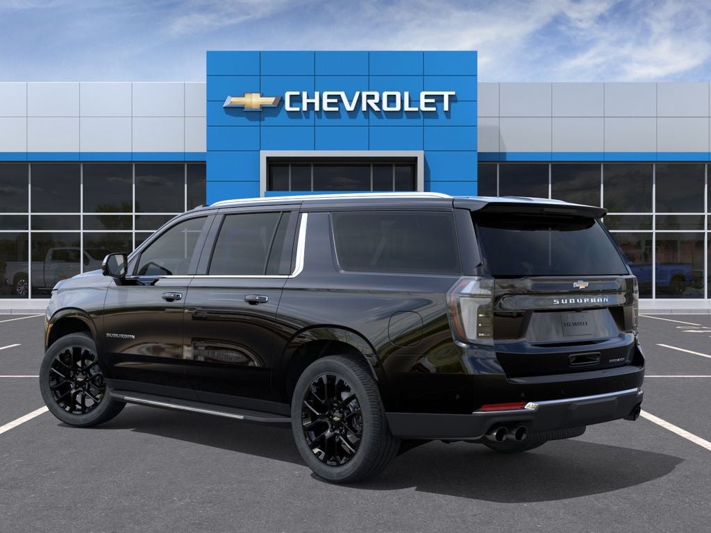 2026 Chevrolet Suburban — rear three-quarter view