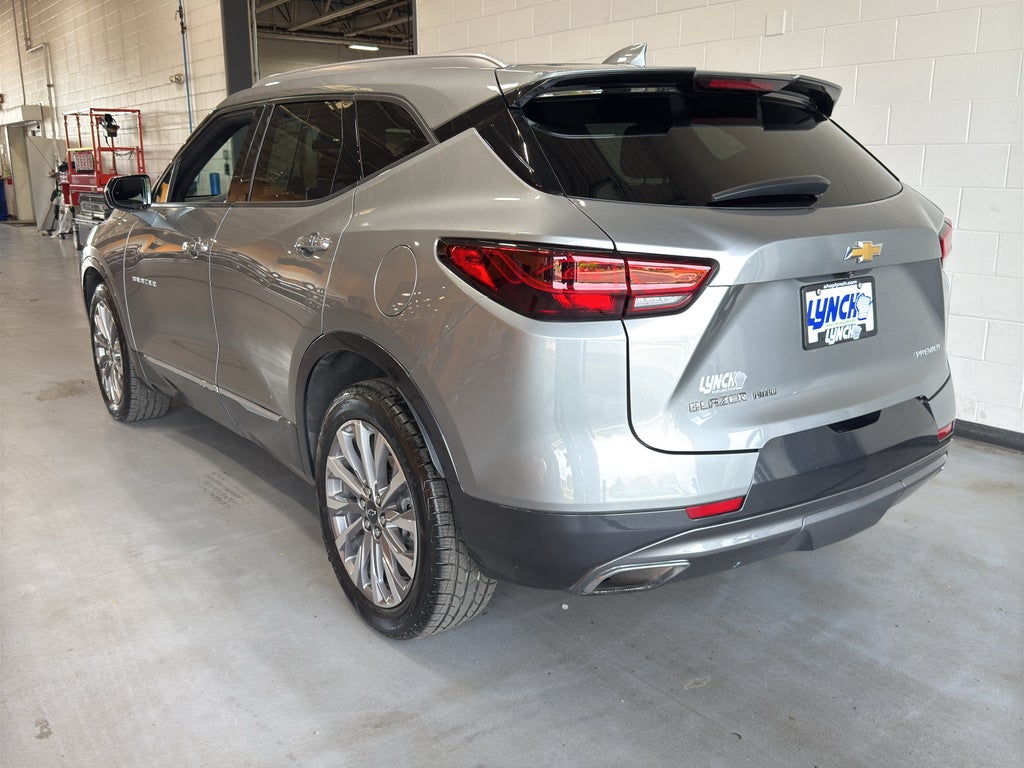 2023 Chevrolet Blazer — rear three-quarter view