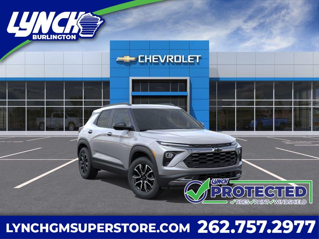 2026 Chevrolet Trailblazer ACTIV in Sterling Gray Metallic — front three-quarter view